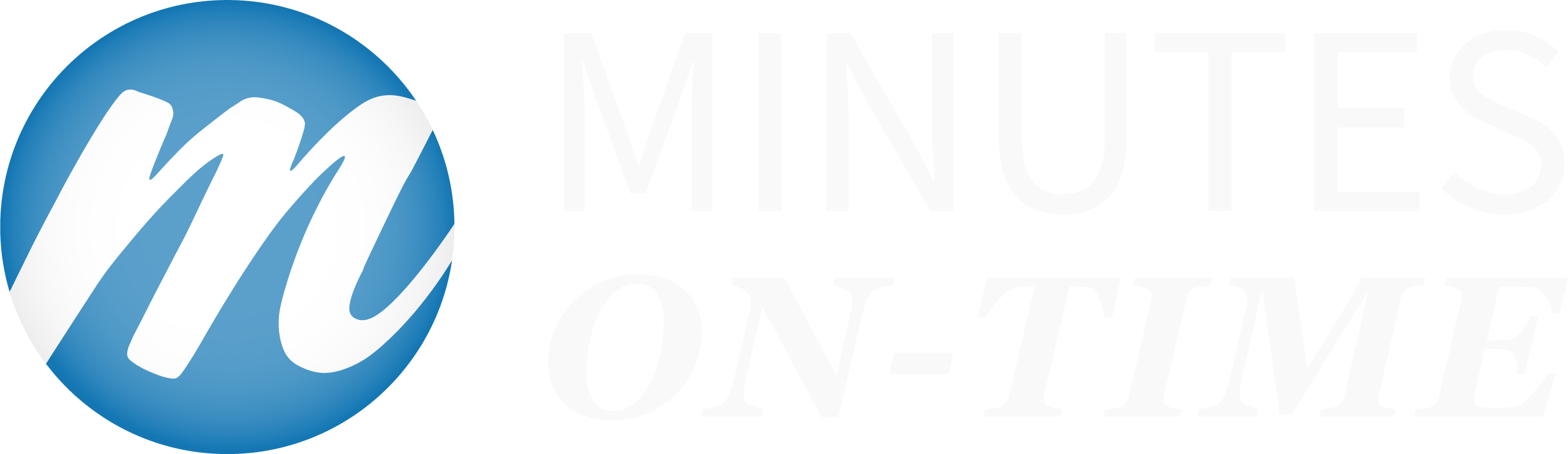 minutes on-time logo